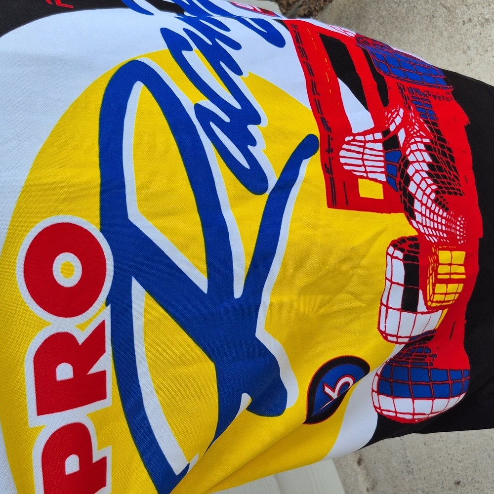 WICKED Pro Racing Abstract Pattern Mens XXL Racing Jersey Shirt VTG RARE - Picture 3 of 9
